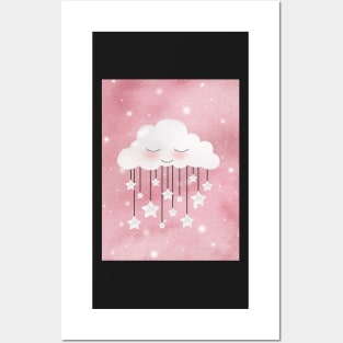 Pink Cloud Posters and Art